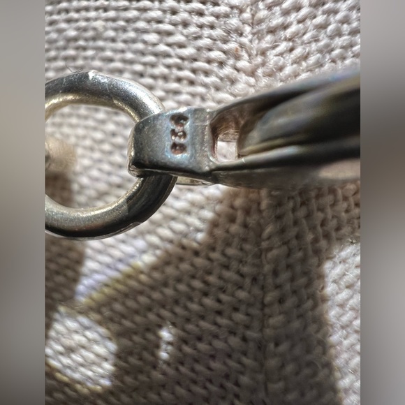 Vintage Tiffany & Co blank heart tag 15.5 chain necklace hard to find - Picture 4 of 10